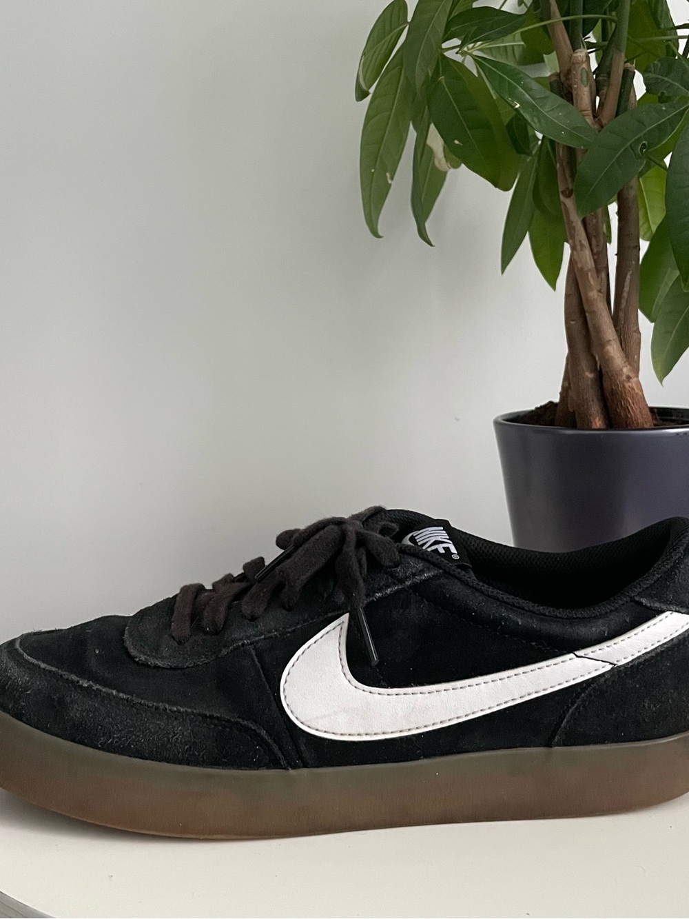Men Size 11 Nike Killshot 2 Black Suede Gum Shoes